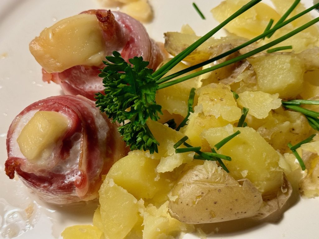 Isä Vesarannan ahvenrullat