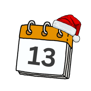 Joulukalenterin luukku 13