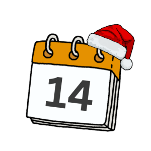 Joulukalenterin luukku 14