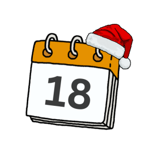 Joulukalenterin luukku 18