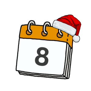 Joulukalenterin luukku 8